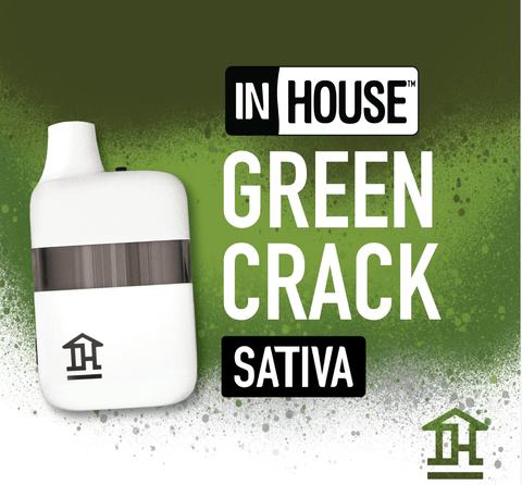 Disposable | 2g | Sativa | Green Crack