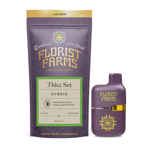 Florist Farms - Thicc Set | 1G Live Resin Mini Tank