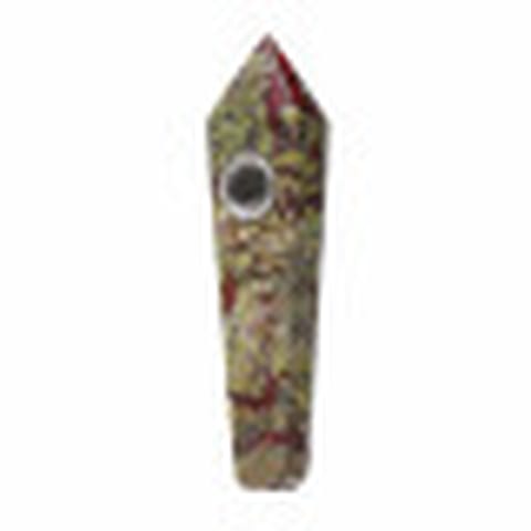4.25" Dragons Blood Gemstone Pipe