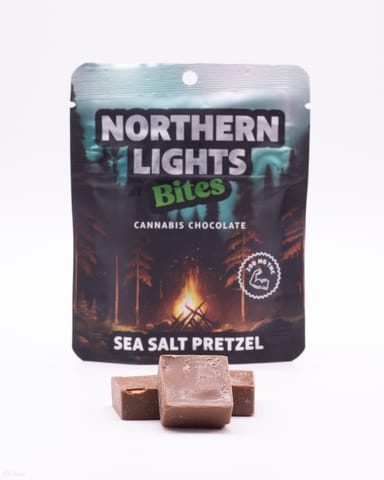 Sea Salt Pretzel Bites 200mg 4pk.
