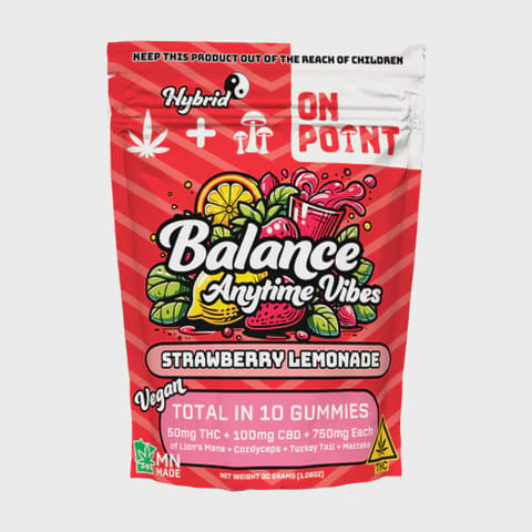 On Point Balance Anytime Vibes Strawberry Lemonade