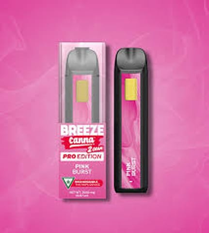 Pink Burst - Breeze - PRO - Disposable - 2G**