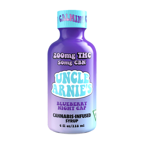 Uncle Arnie's | THC Syrup | Blueberry Night Cap 200mg THC 50mg CBN