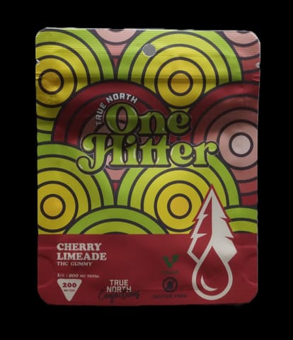 200mg Cherry Limeade One Hitter THC Vegan Gummy