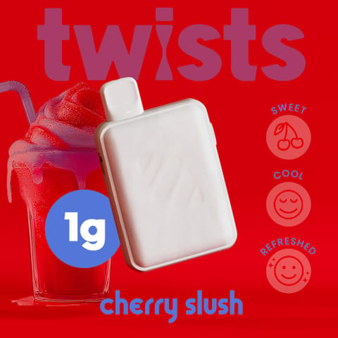 Oil Twists Tugboat (1g) - Cherry Slush Flavor