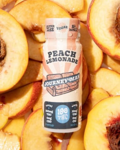 Journeyman - Peach Lemonade - Rosin Infused Lemonade (100mg)