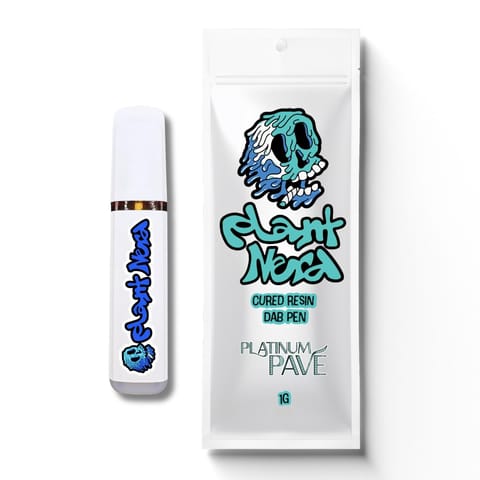Plant Nerd - 1g Cured Resin Disposable - Platinum Pave