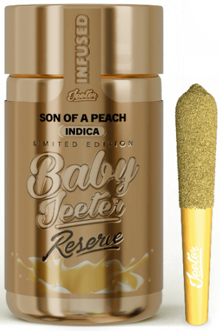 JEETER - INFUSED PREROLL MULTIPACK - QUADS SON OF A PEACH - 2.5G