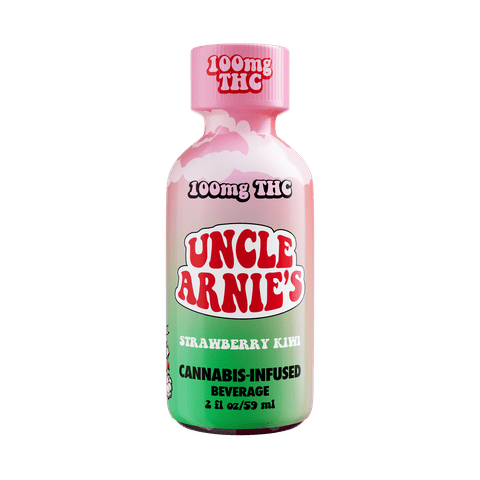 KB - UNCLE ARNIES - THC SHOT - STRAWBERRY KIWI - 100MG