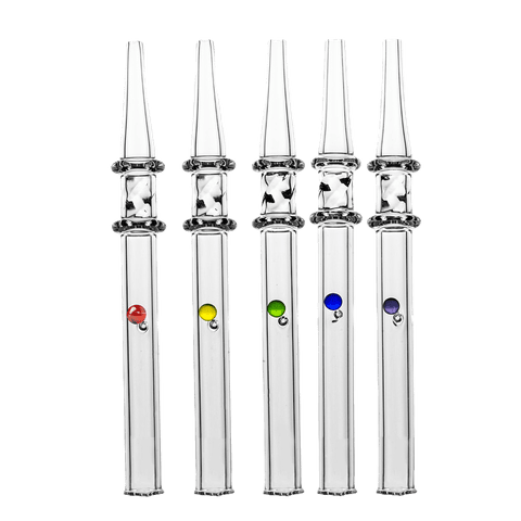 SPINNING PEARL HONEY STRAW NECTAR COLLECTOR | QUARTZ