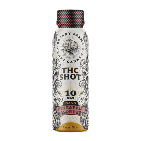 Botany Farms Pineapple Raspberry 10 MG THC Shot