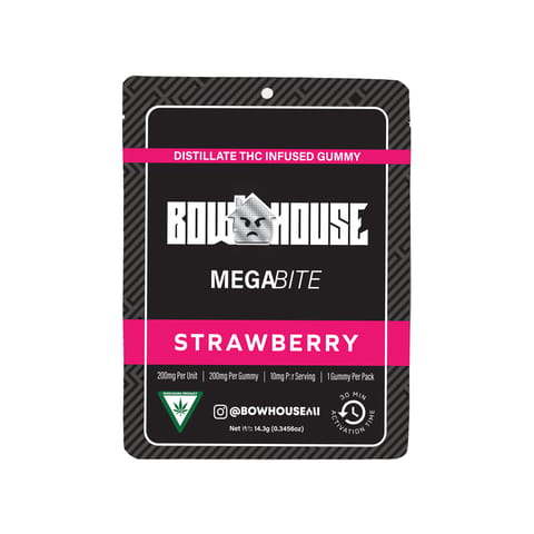 BOW HOUSE | STRAWBERRY 4X50MG | GUMMY | 200MG