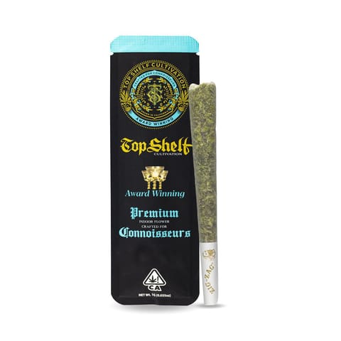 Top Shelf Cultivation | Remix | Preroll | Hybrid | 1g