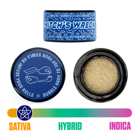 Mitch's Wreck (S) 1G FSE Bubble Hash
