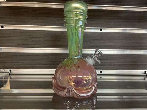 Pink & Green Floral Bong