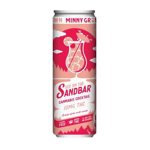 Minny Grown Mocktails - | Sex on the Sandbar | 10mg