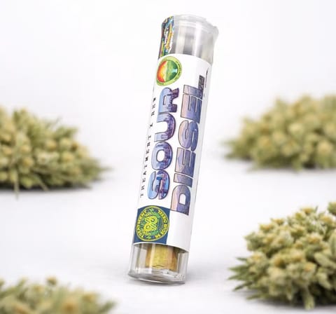 Sour Diesel - 1g 2Pk - Pre-Roll - Kief Infused