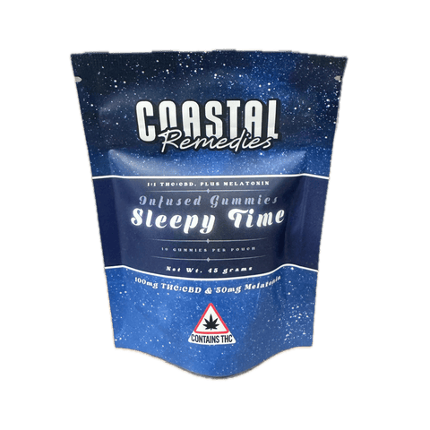 Coastal Remedies - Gummy Edibles - Sleepy Time - 100mg