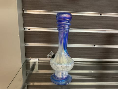 Blue Hallow Genie Bong