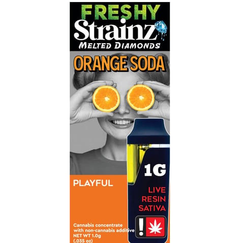 STRAINZ Orange Soda Live Resin 1G Disposable (Freshy)