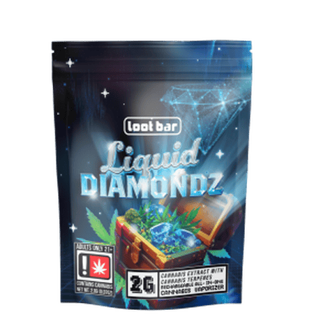 Loot Bar Rare Darkness Liquid Diamond 2g Disposable (Lighthouse)