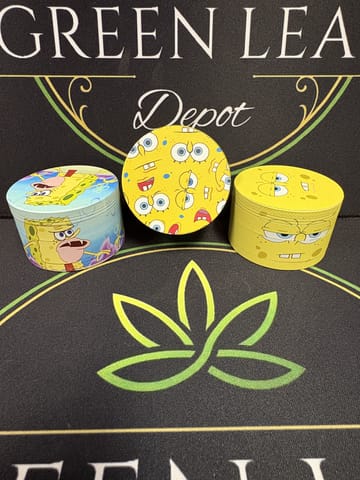 63mm SpongeBob Design Grinder