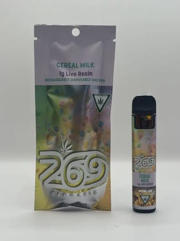 Cereal Milk - 269 Cannabis - Disposable Vape - 1g