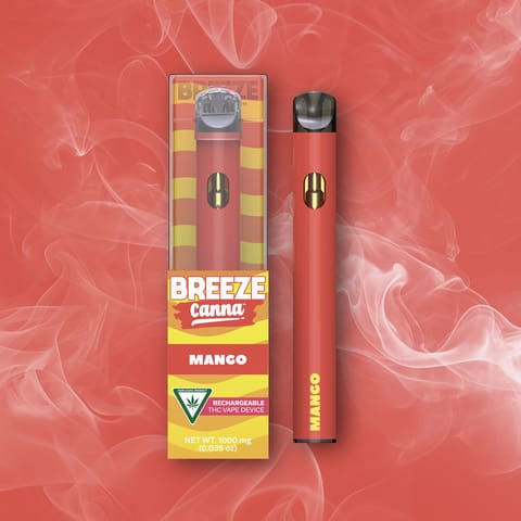 Mango 1g Disposable Vape | Breeze