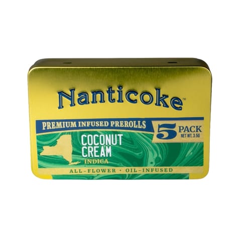 Nanticoke | Coconut Cream | Infused Preroll | 5pk