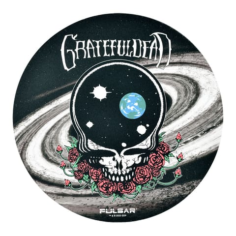 Grateful Dead x Pulsar DabPadz Fabric Top Dab Mat - Space Your Face / 8"