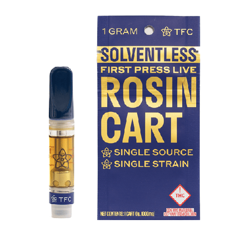 The Flower Collective Live Rosin Cartridge | Champagne Patties 1g Rec