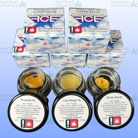 First Class Extracts - Dante's Inferno - 1g Sugar Sauce