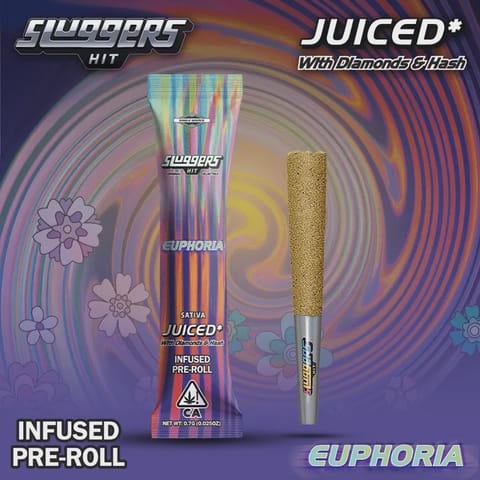 Sluggers | Euphoria (S) | .7g Diamond & HashInfused Preroll