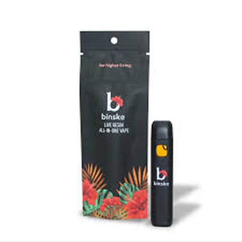 Binske | 1G Live Resin AIO: Yuzu Fizz