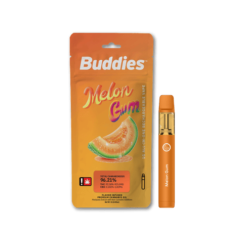 Melon Gum 1g Disposable Cartridge (Buddies)