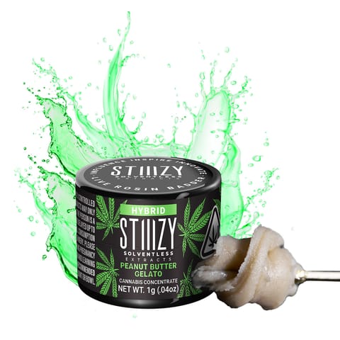 STIIIZY | Peanut Butter Gelato | Rosin | Hybrid | 1g