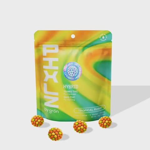 Gron - Pixlz - 5mg 20pk Rosin Gummy Clusters - Tropical Rush