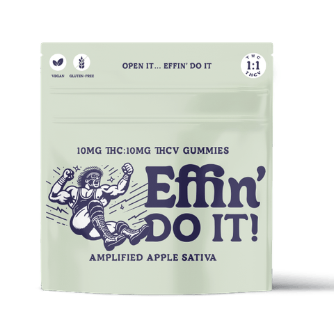 Amplified Apple (Sativa) 1:1 THC:THCV (100mg/10pk)