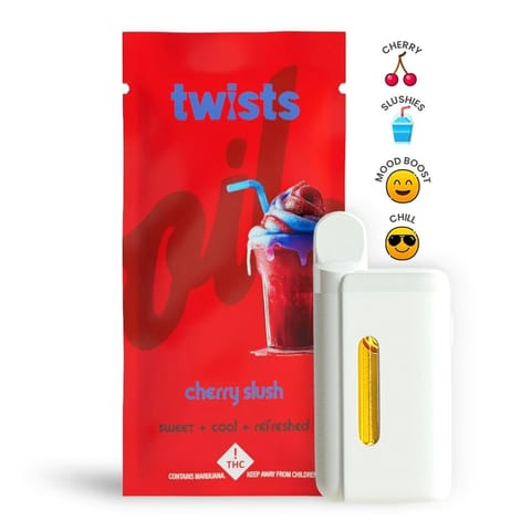 Cherry Slush 4g Distillate Twist All-in-One Vape by Oil by Craft | Golden Rookie