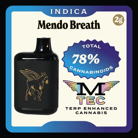 Mule M-Tec Dank Tank | Mendo Breath Indica 2g