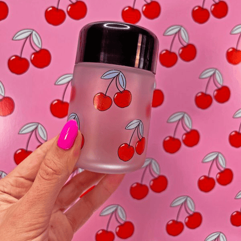 Burning Love - Cherry Stash Jar