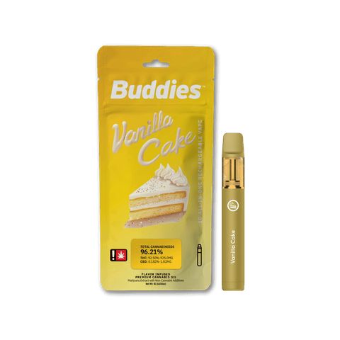 Vanilla Cake 1g Disposable Cartridge (Buddies)