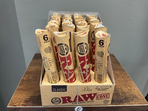 Raw Classic Lil Lean Cone 6 Pack