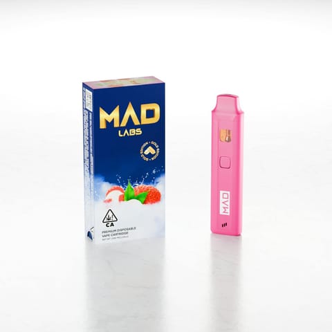 Mad Labs - Strawberry Bananna - 1g AIO ( Gold Edition )