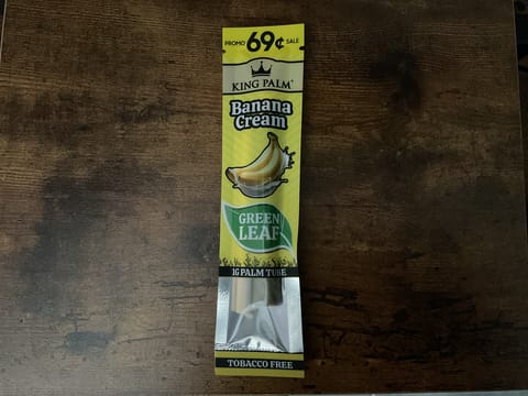 King Plam 1G Banana Cream Tube