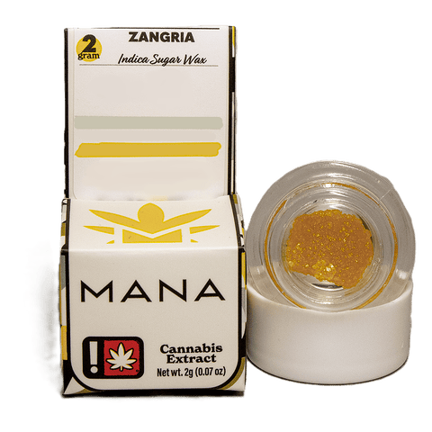 SUGAR WAX | ZANGRIA | INDICA | 2 GRAMS