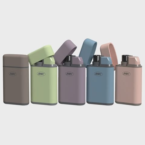 Mk Lighter Avalon E Pastel Torch Flame Pocket Lighters
