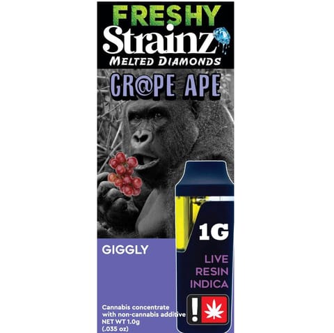 STRAINZ Grape Ape Live Resin 1G Disposable (Freshy)