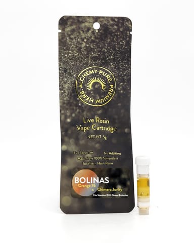 Alchemy Pure - Live Rosin .5g Cart - Bolinas