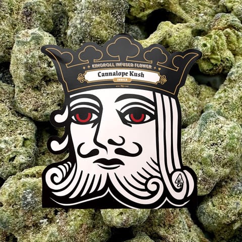 Kingroll | Cannalope Kush (I) | 7g Infused Flower